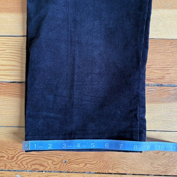 The Hardman Straight Leg Black Thin-walled Corduroy Pants (Japanese) - Picture 6 of 9